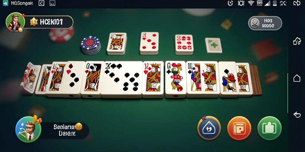 Tampilan gameplay seru di H03 dengan variasi modifikasi domino.