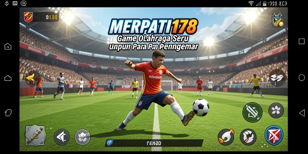 Screenshot gameplay MERPATI178 dengan aksi seru dalam olahraga.